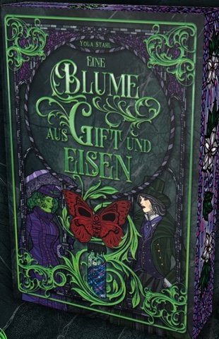 Cover von „Eine Blume aus Gift und Eisen“ von Yola Stahl